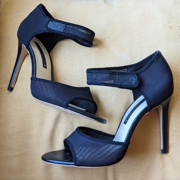 Zara Woman Mesh Court Stiletto Sandal - Picture 5 of 11